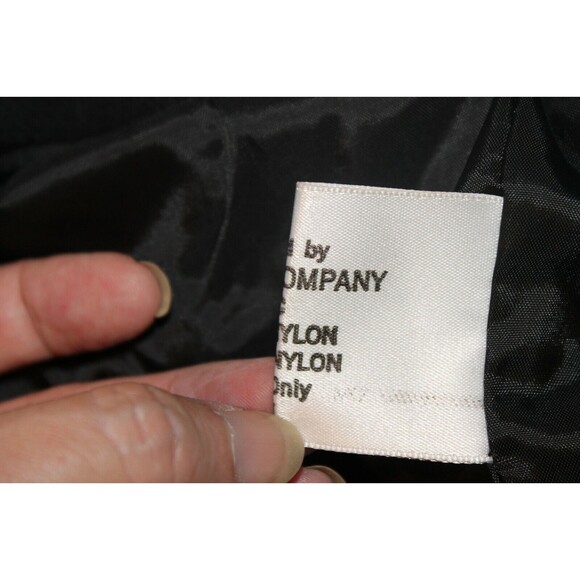 Texaco Havoline Racing Satin Jacket Vintage Black Embroidered Lined Mens Size M - Picture 12 of 12